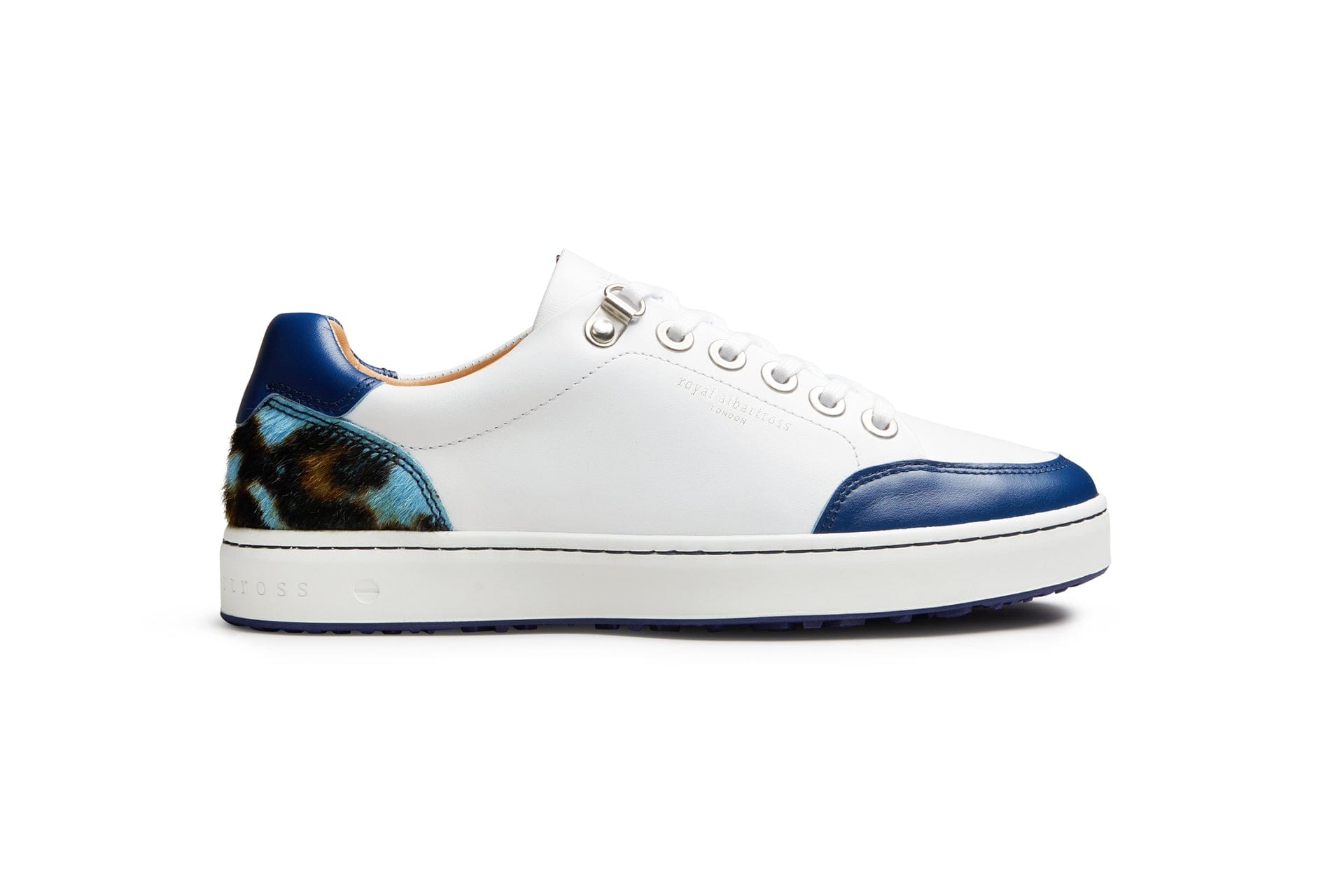 Fieldfox Blue Leopard | Women's Spikeless Golf Shoe | Royal Albartross Fieldfox Blue Leopard