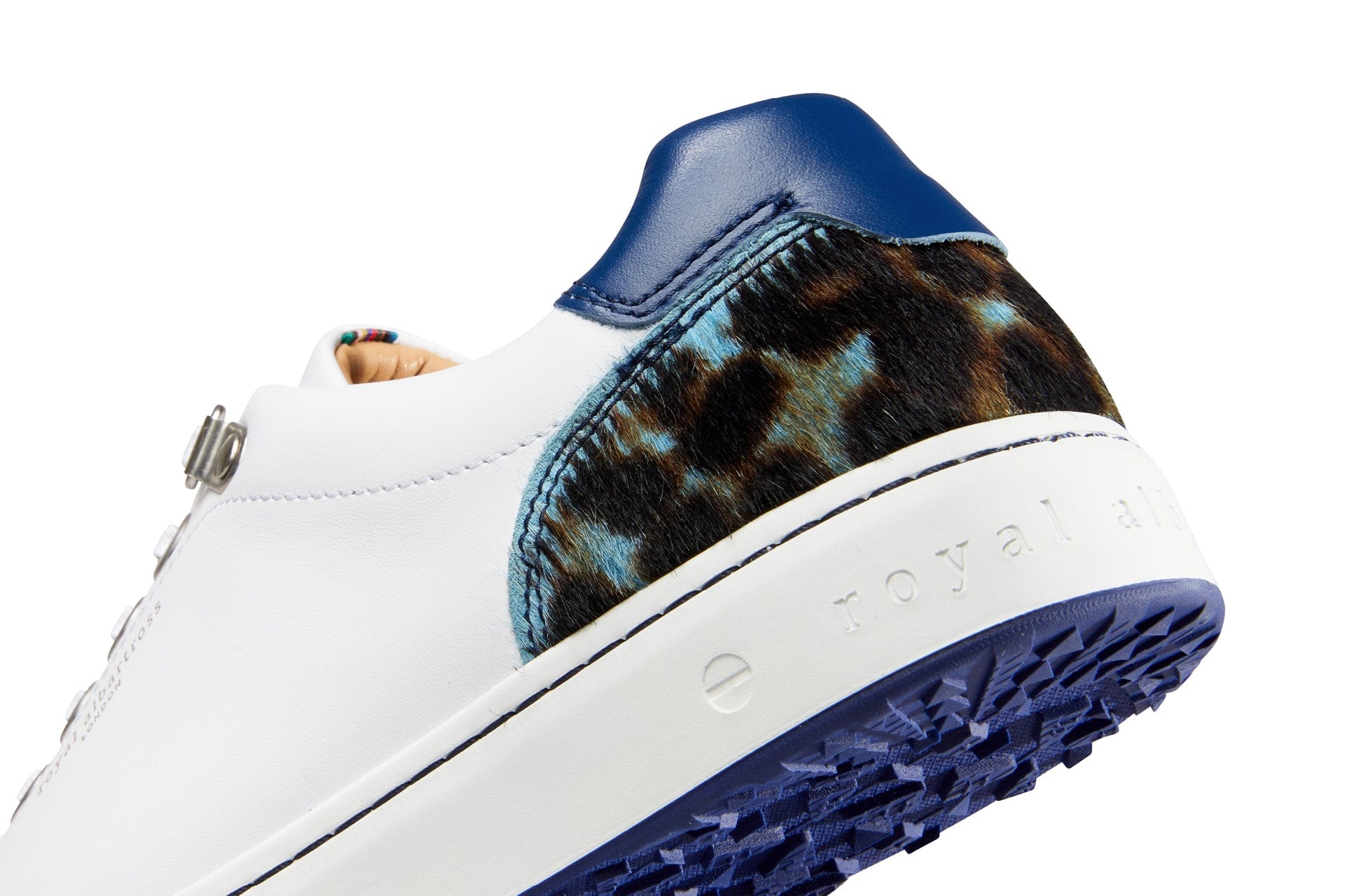 Fieldfox Blue Leopard | Women's Spikeless Golf Shoe | Royal Albartross Fieldfox Blue Leopard