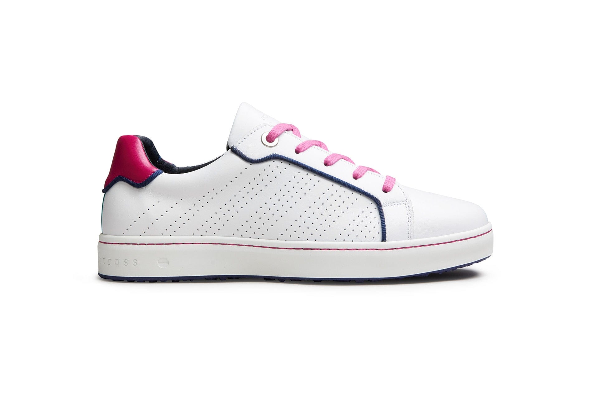 Hampton | White/Fuchsia