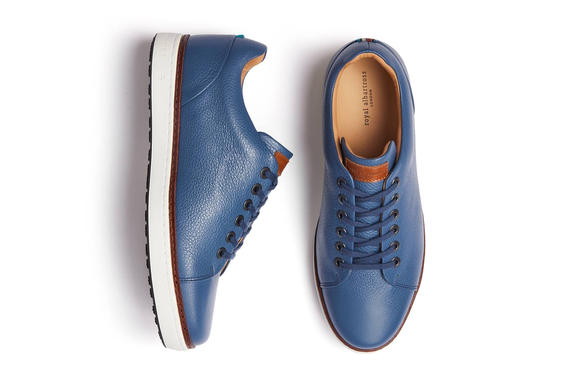 Pontiac V2 Admiral Blue | Men's Spikeless Golf Shoe | Royal Albartross Pontiac v2 Admiral Blue