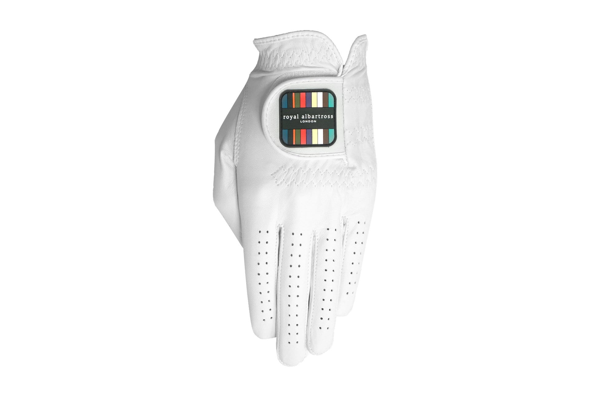 Women's Leather Golf Glove | White Cabretta Leather | Royal Albartross Duchess v2 White