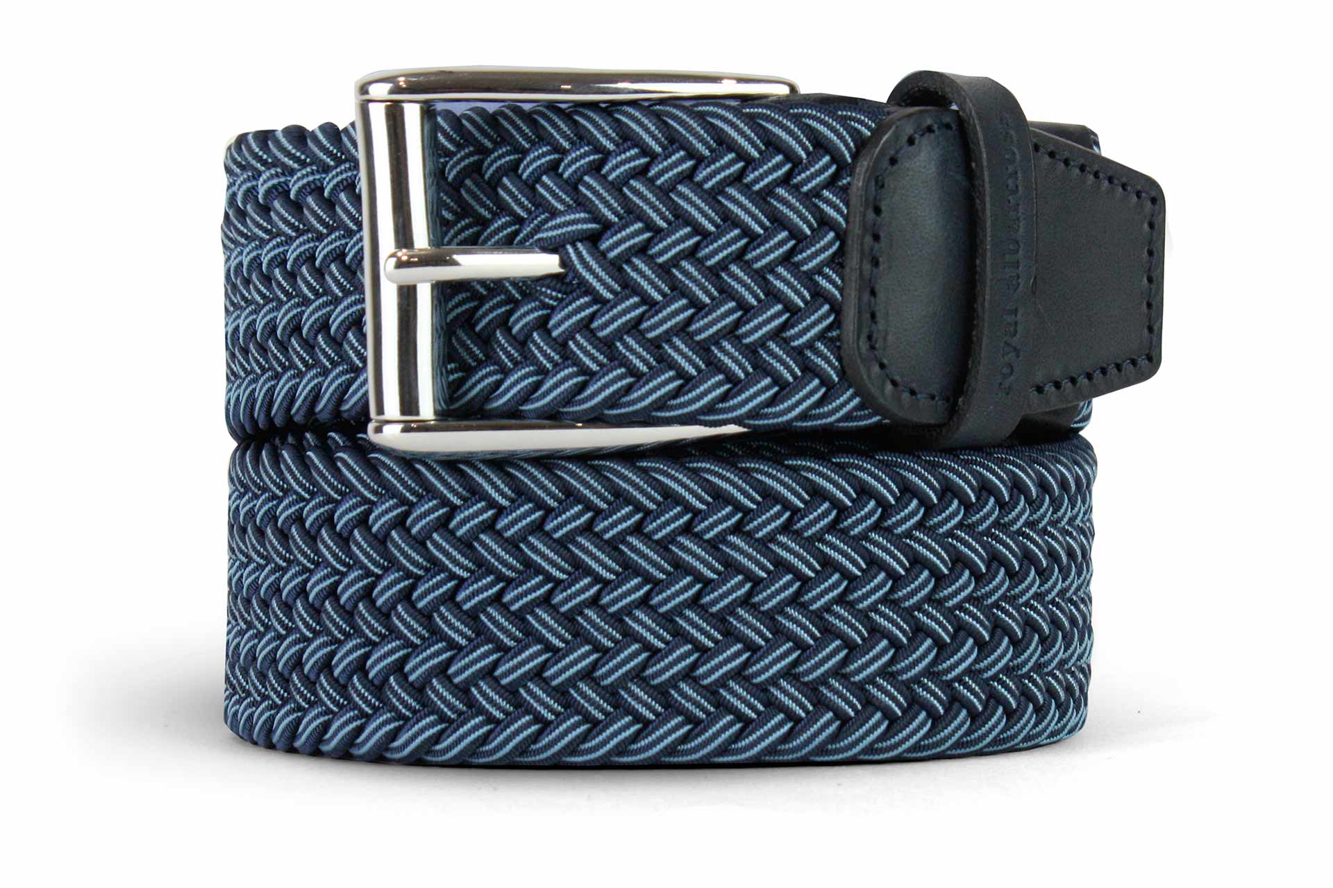 WOVEN - Braided belt - space blue