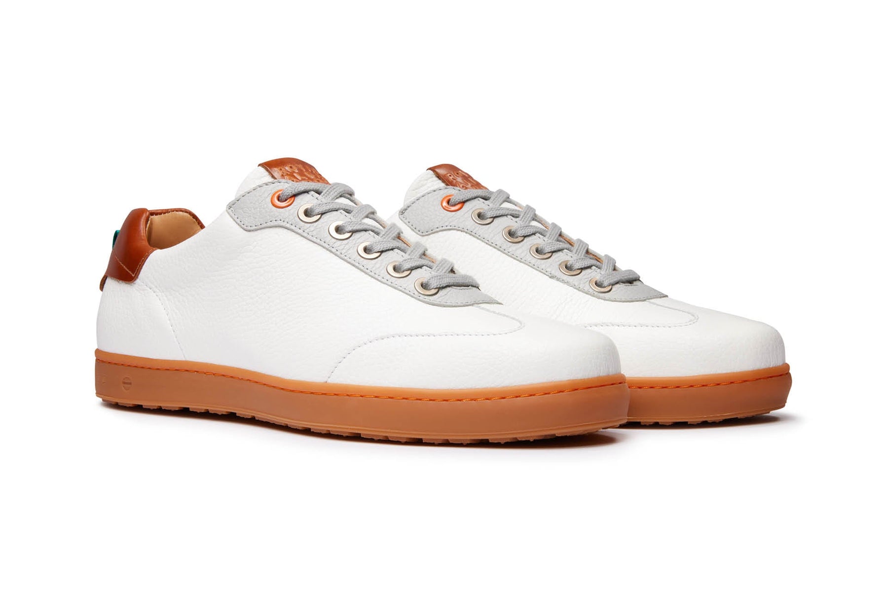 Smith White/Mocha | Men's Spikeless Golf Shoe | Royal Albartross Smith White/Mocha Smith White/Mocha | Men's Spikeless Golf Shoe | Royal Albartross Smith White/Mocha