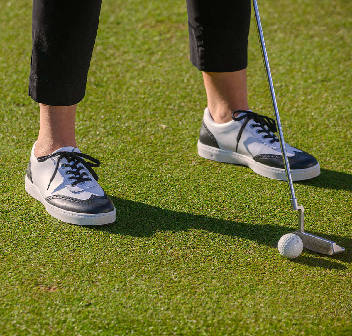 シューズ(女性用)  ALBARTROSS golf GEOMETRY Black UK4 Women's Golf Shoes | Performance, Fashion & Style | Royal