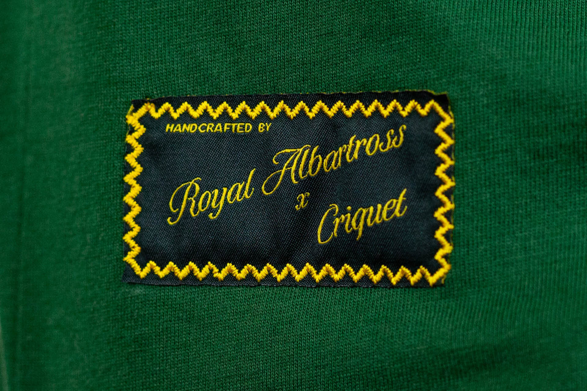 RA x Criquet Classic Player Shirt | Green