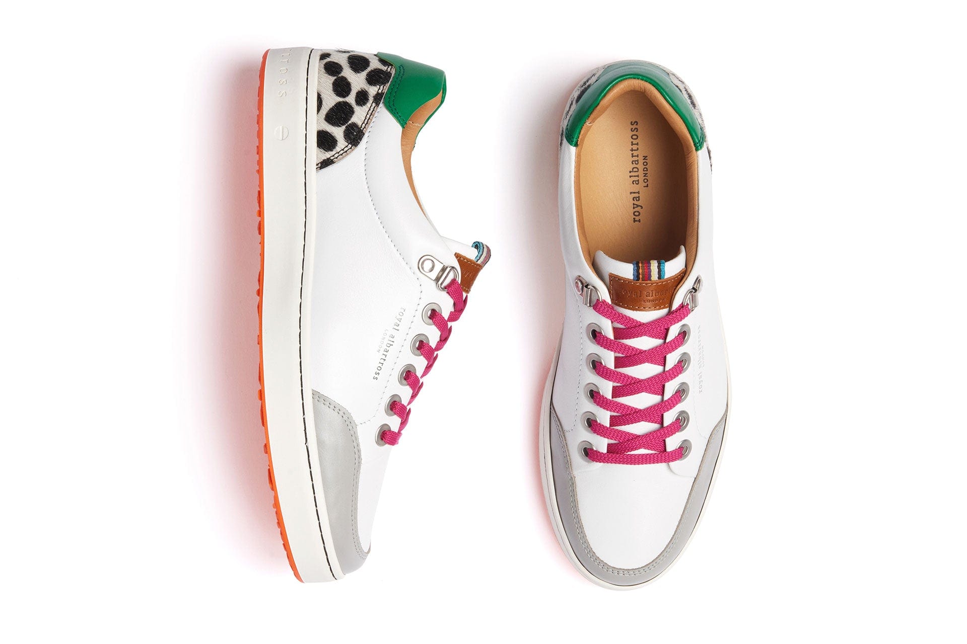 Fieldfox Dalmatian | Women's Golf Sneaker | Royal Albartross Fieldfox Dalmatian