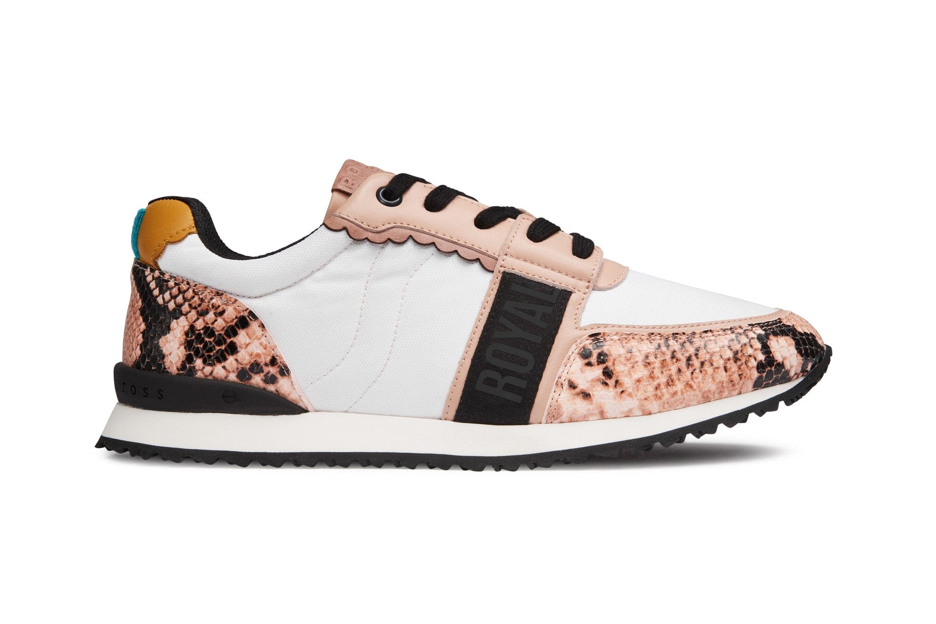 Strider Luxe Nude Snake | Women's Hybrid Golf Sneaker | Royal Albartross Strider Luxe Nude Snake