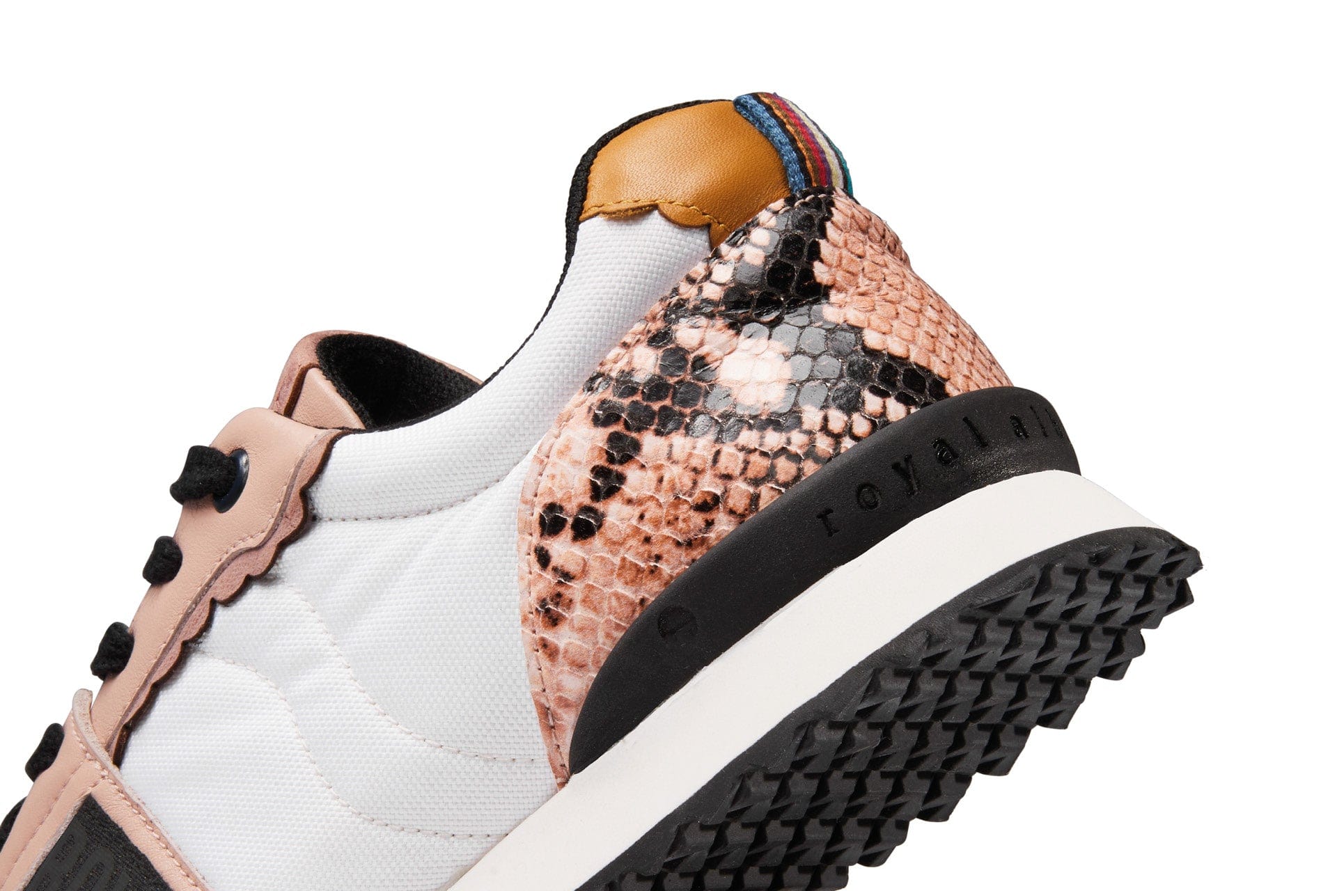 Strider Luxe Nude Snake | Women's Hybrid Golf Sneaker | Royal Albartross Strider Luxe Nude Snake