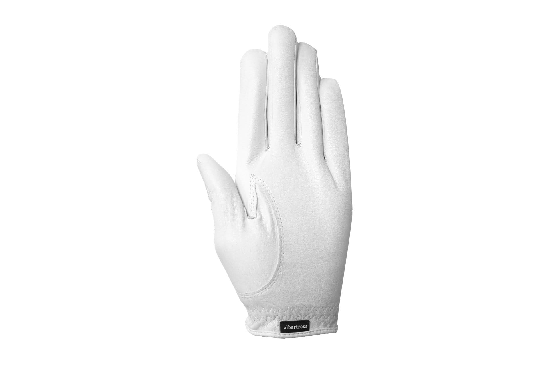 Women's Leather Golf Glove | White Cabretta Leather | Royal Albartross Duchess v2 White