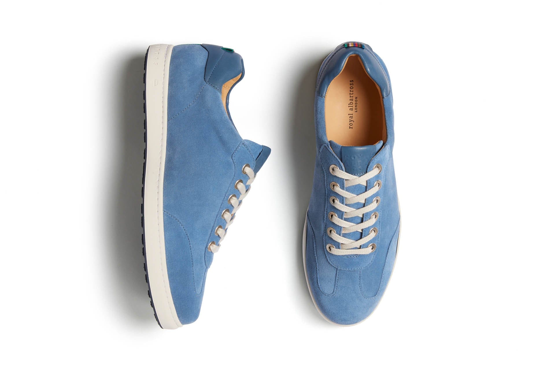 Blue suede skate on sale shoes