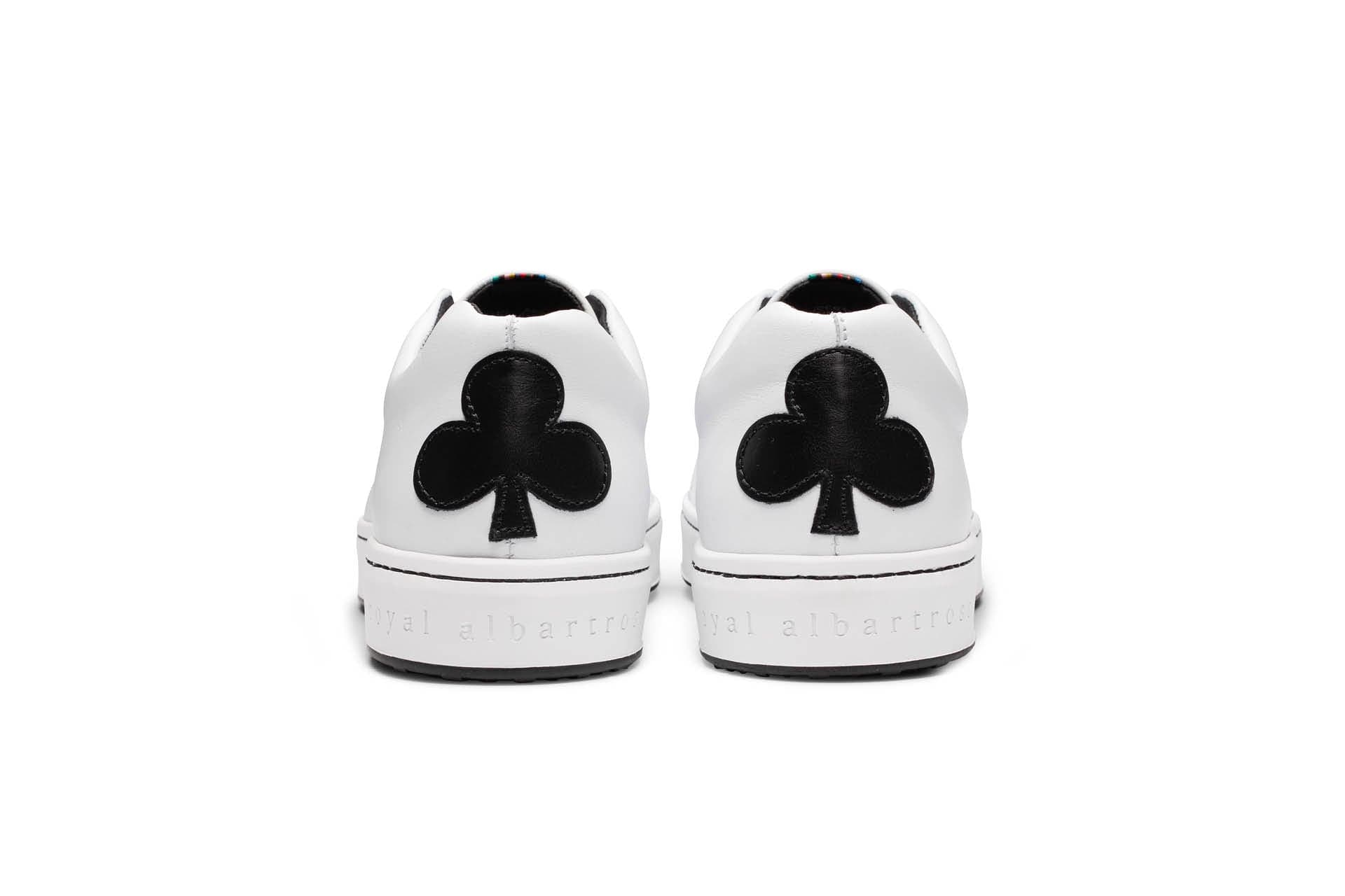 Queen of Clubs | Women's Golf Slip on Sneaker | Royal Albartross Queen of Clubs