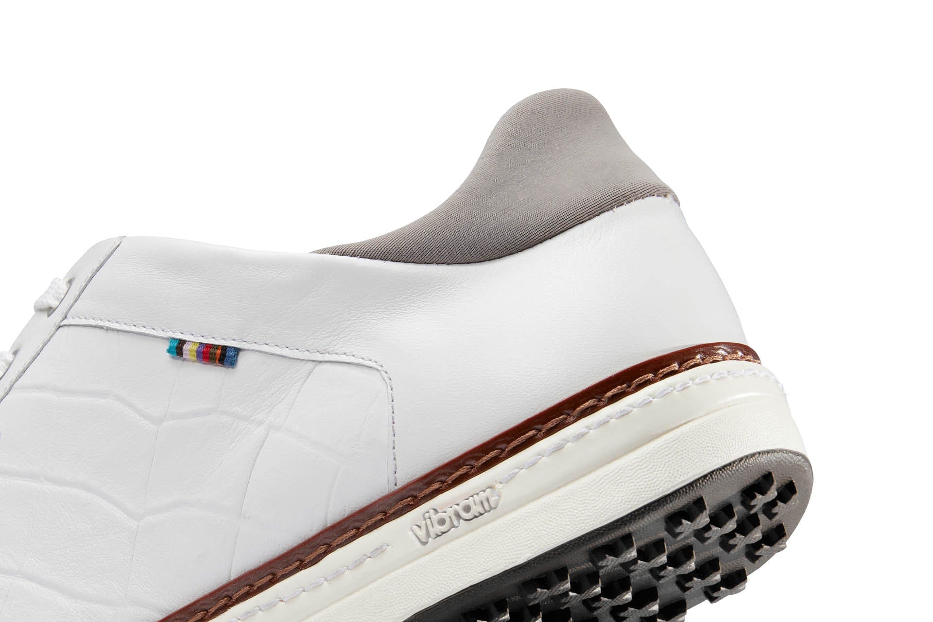 Bond White | Leather Spikeless Golf Shoe