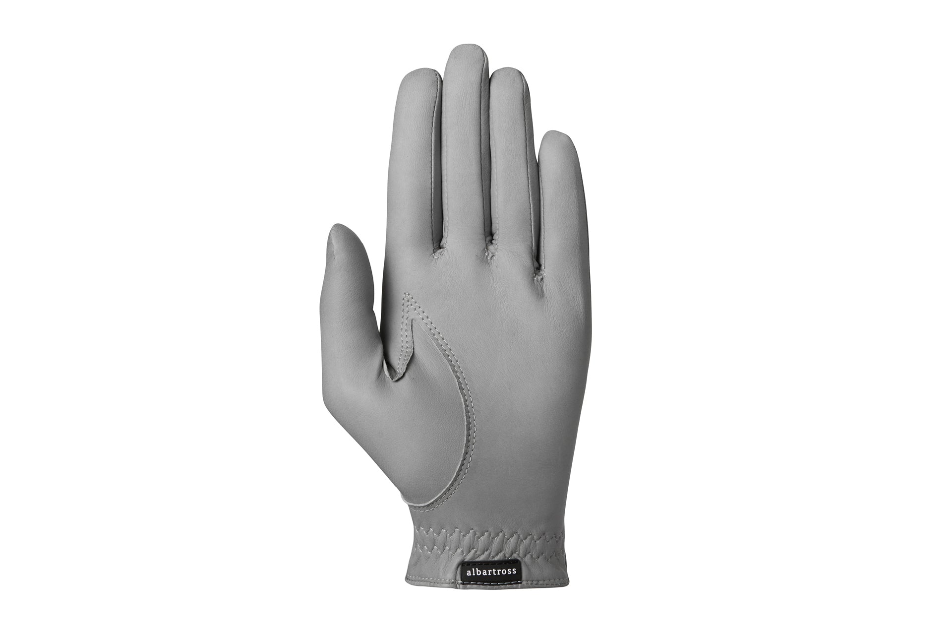 Men's Leather Golf Glove | Steel Grey Cabretta Leather | Royal Albartross Windsor v2 Steel Grey