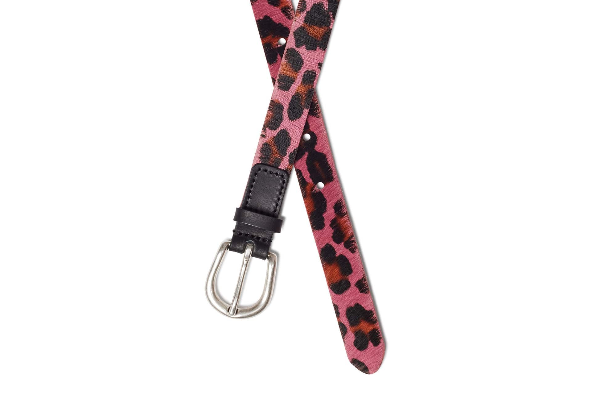 Women's Golf Belt | Foxtrot Pink Leopard | Royal Albartross Foxtrot Pink Leopard