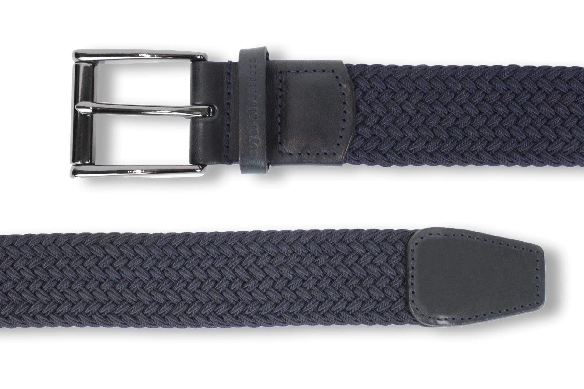 Nike stretch hotsell woven belt navy